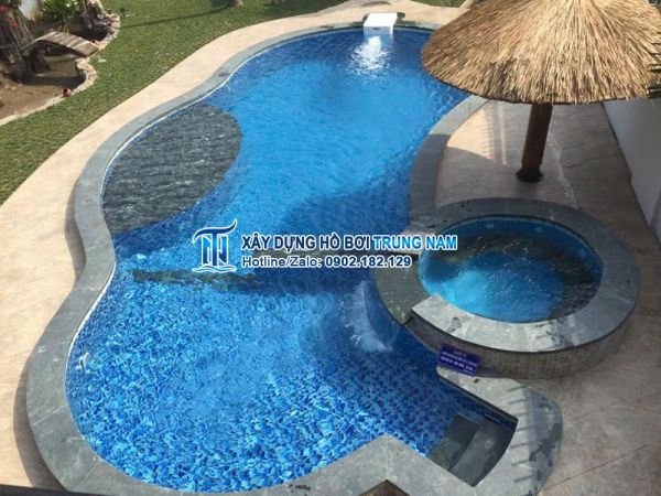 Thi công hồ bơi tại Quận 2 - TP HCM